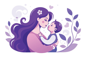 Premium Floral Mothers Day Greeting Design