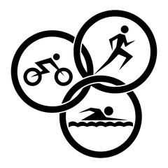 Triathlon Graphic
