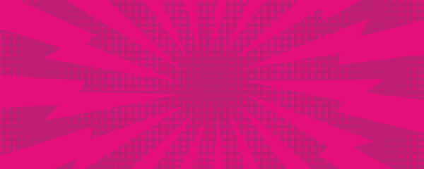 Comic dynamic pink background © putra