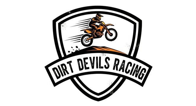 Dirt Devils Racing Logo Design.