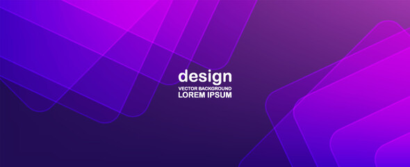 Abstract geometric shape overlay background with shadow. Twisted shapes. Modern creative trendy design in vector EPS 10 © Lumrah