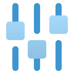 Obraz premium equalizer icon