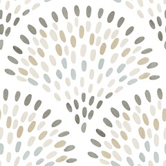 Abstract Watercolour Pattern in muted earth tones