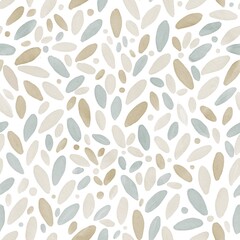 Seamless Watercolour Pattern in neutral tones