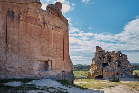 Midas monument in Yazilikaya, Turkey