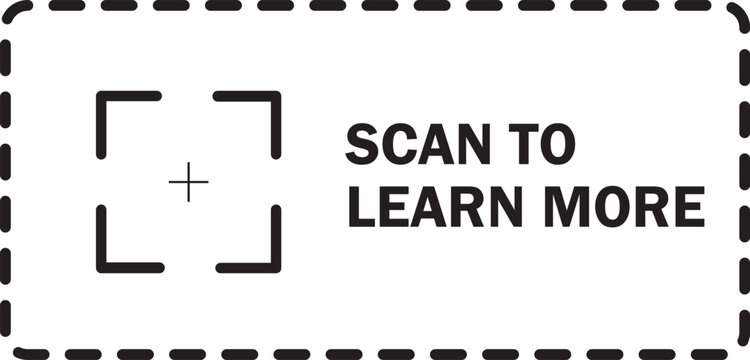 Interactive button encouraging users to scan for additional information