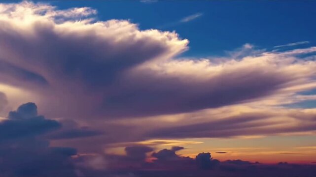 Sunrise Cloud Edges Golden Hour Silhouetting