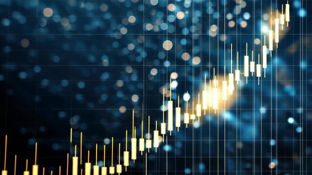Charts illustrate significant changes in market prices with clear upward trends and variations, highlighting movement over time