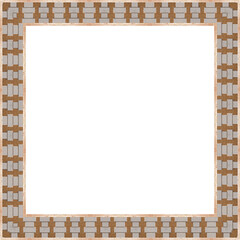 Heller quadratischer Bilderrahmen 