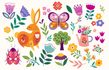 Obraz premium Happy Easter collection