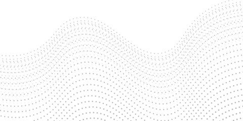 Soft green halftone wave across a bright white canvas, airy dots forming a gentle flowing ribbon, elegant minimal tech backdrop for banners, websites, presentations, clean modern vibe, spacious, calm