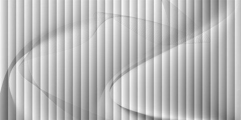Obraz premium Shadow Light abstract grey background. Natural shadows and sunshine diagonal refraction on white concrete wall texture. Shadow overlay effect banner mockup graphic layout.