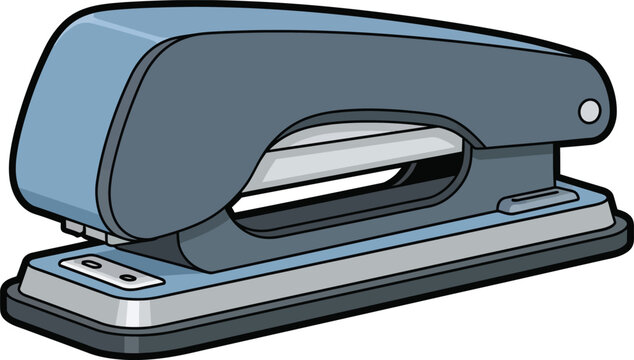 Office stapler vector illustration for business and corporate use isolated on transparent background, Vector