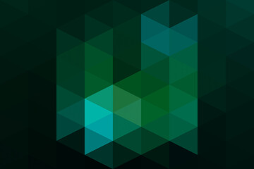 Fototapeta premium a digital abstract artwork featuring a pattern of colorful geometric triangles, commonly used for creative purposes, modern branding, annual report covers, brochures, or digital media