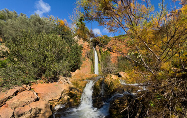 Queda do Vigario waterfall, Alte, Algarve, Portugal