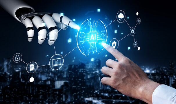 Connected AI platform links cloud services, security, finance and mobile workflows, enabling automation, data analytics and governance for modern digital business. Corpus