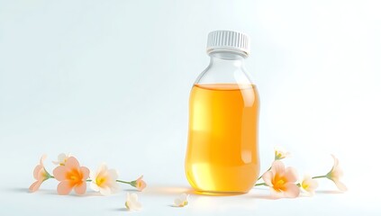 spa still life with essential oils