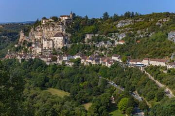 The medieval town of Rocamadour