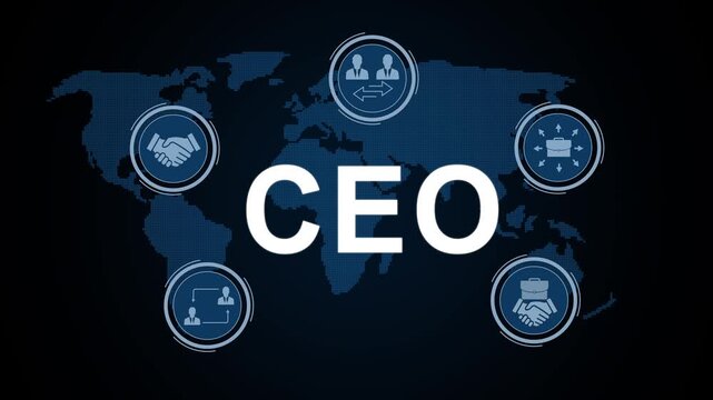 CEO (Chief Executive Officer) is the highest-ranking corporate executive managing overall operations.