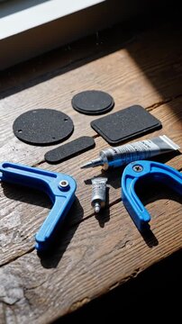 DIY Tire Repair Kit for Emergency Situations.