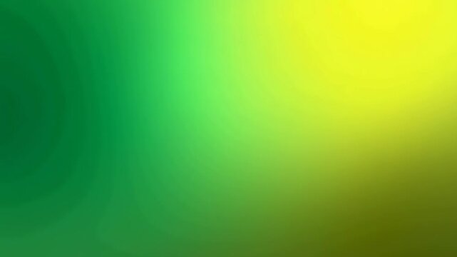 Fresh Vibrant Green Gradient Background with Yellow Glow and Smooth Organic Color Transition, Poster Backdrop for Video Header Banner