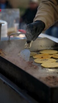 Sizzle & Flame: Slow Motion Tacos on the Grill