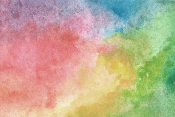 Fototapeta premium Colorful Abstract Watercolor Background