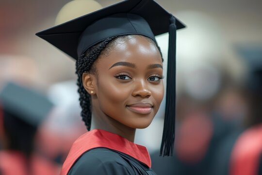 Capturing her determination and confidence as she pursues her education.