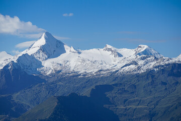 Majestic Kitzsteinhorn Glacier Panorama from Schmittenh&ouml;he, Salzburg Region Austria