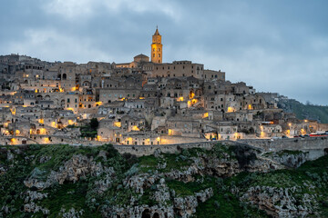 Matera – a city carved into the rock. The historic part of Matera, Italy. © Tomasz Warszewski