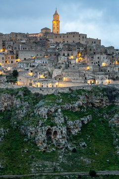 Matera &ndash; a city carved into the rock. The historic part of Matera, Italy.