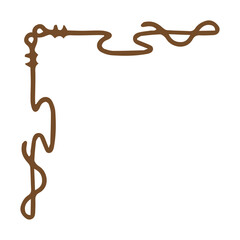 Obraz premium art corner edge