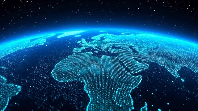Digital Earth with Stars