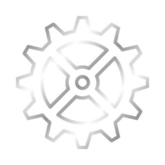 Obraz premium metallic gear cog