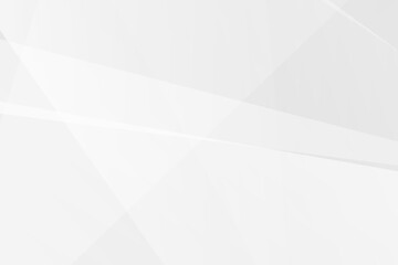 Obraz premium Modern abstract grey and white polygonal shapes creating clean vector background, EPS 10.