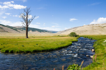 Landscape from Altai Tavan Bogd National Park, Mongolia