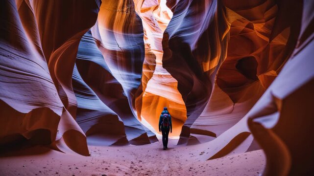 Exploring the Enchanting Depths of Antelope Canyon: A First-Person Hiking Adventure in the Southwest USA
