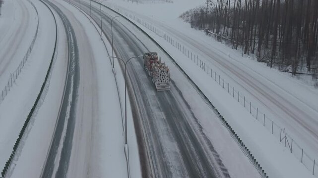 Teams operate snow plows and spread salt to maintain safe transportation routes during winter conditions
