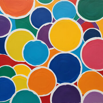 An art therapy session where an individual uses contrasting warm and cool colors to express the conflict between hope and despair in their emotions.