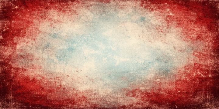 Abstract red grunge background with stripes and textured design