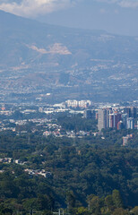 aerial view of the city of barcelona