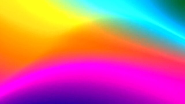 Vibrant Abstract Gradient Flowing Waves of Color Background.