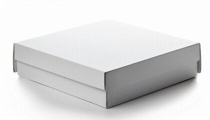 Fototapeta premium Empty White Box On White Background 1