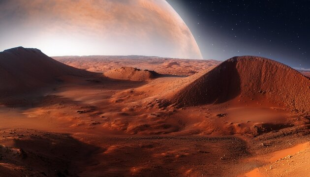 Realistic And Detailed Mars