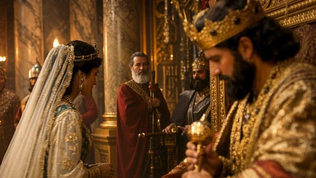 Queen Esther Touching the King&rsquo;s Scepter