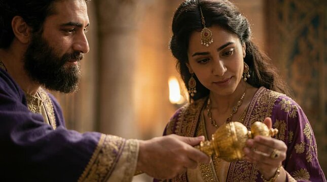 Queen Esther Touching the King&rsquo;s Scepter