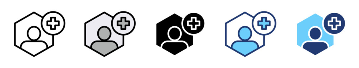 Obraz premium Account Settings. icons with various styles and colors