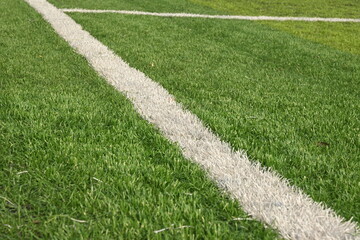 artificial green grass background for playground