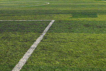 artificial green grass background for playground