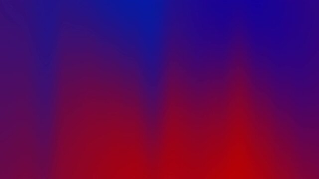 A vibrant abstract background with gradient colors transitioning from blue to red viewed from a straight-on perspective